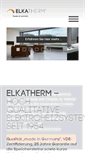 Mobile Screenshot of elkatherm.com